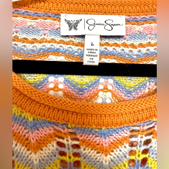 Jessica Simpson Multicolor Knit Sweater - Picture 4 of 9